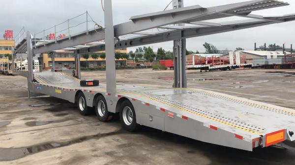 3 Axles Hydraulic Lifting Semi Trailer for Heavy Duty Tractor Towing Requirements