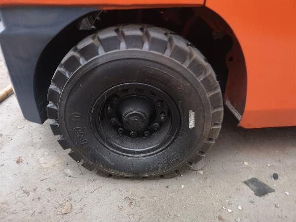 4520 Kg Used Diesel Forklift Truck , Japan Toyota 3 Ton Diesel Forklift