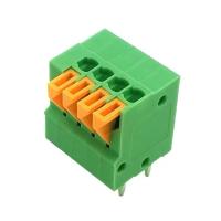 PA66 TB de carte PCB Screwless de lancement du logement 2.54mm