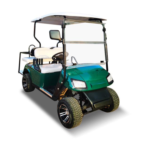 Carrinho de golfe elétrico de alta velocidade 30-40 km/h com 6 horas de carregamento 4 assentos