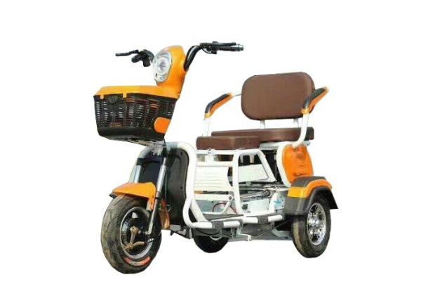 3 Wheels Electric Cargo Motorcycle Foldable Front Rear Drum Brake 60V 800W Power