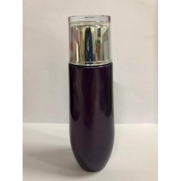 La loción de cristal amistosa de Eco embotella el cuidado de piel cosmético de los envases de la botella poner crema que empaqueta al OEM