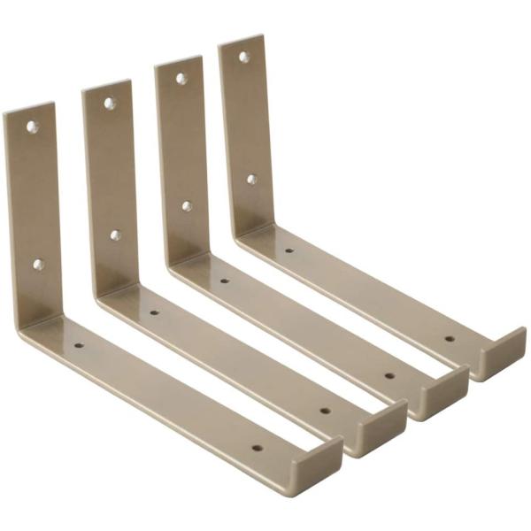 Тяжелый груз винтажный рафт кронштейн упадет толстый 12 дюймов железной стены висящий плавучий золотой рафт кронштейн