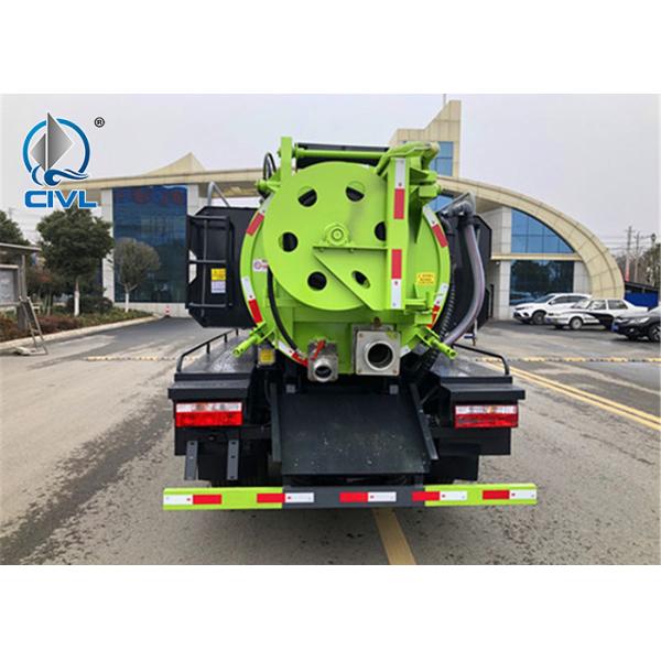 Light Dongfeng Truck Chassis 6m3 Cleaning Sewage Suction Truck / Fecel Suction Truck / Special Cleeaning Vehicle