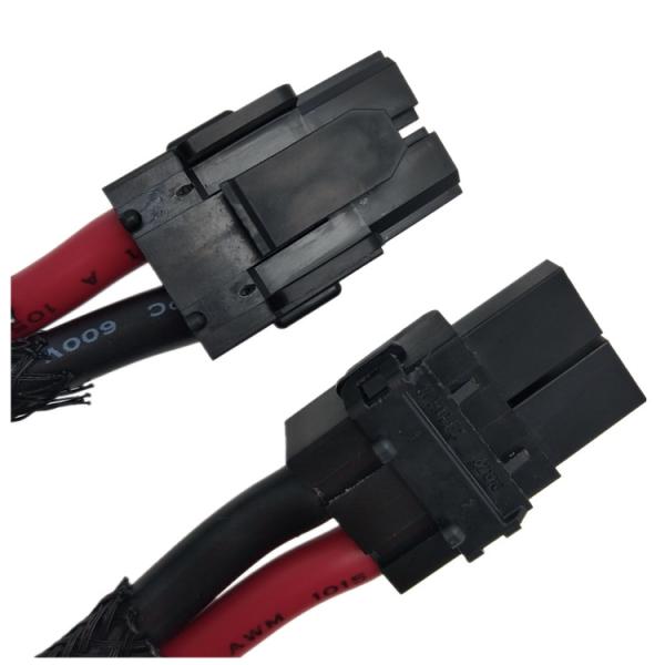conector do passo de 2Pin Molex 428160212 2Pin 10MM com o chicote de fios de cabo 8 Calibre de diâmetro de fios