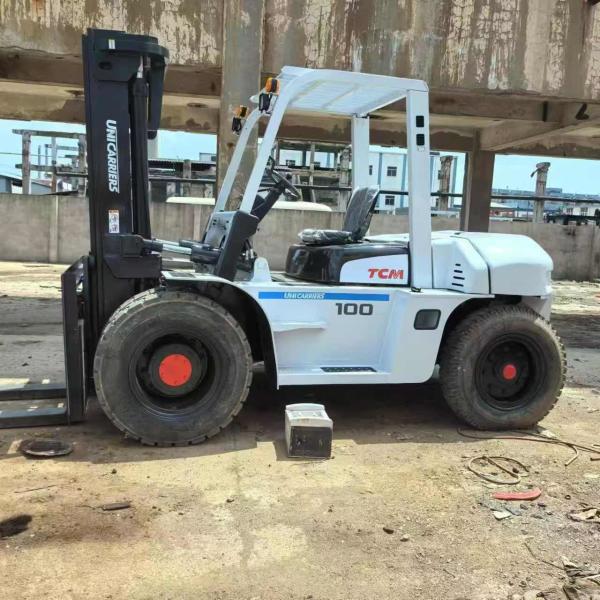 Robust FD100TCM 10 Ton Forklift Second Hand Electric Forklift