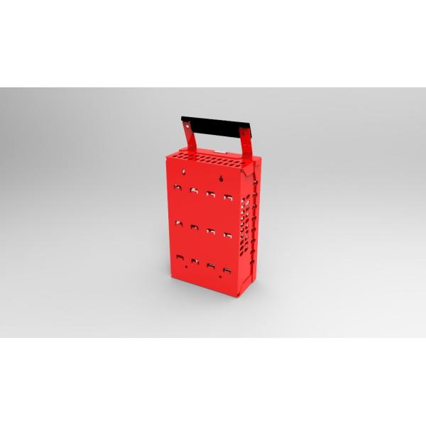 Heavy Duty Safety Lockout Kit Integrated Store Space With Mask Design