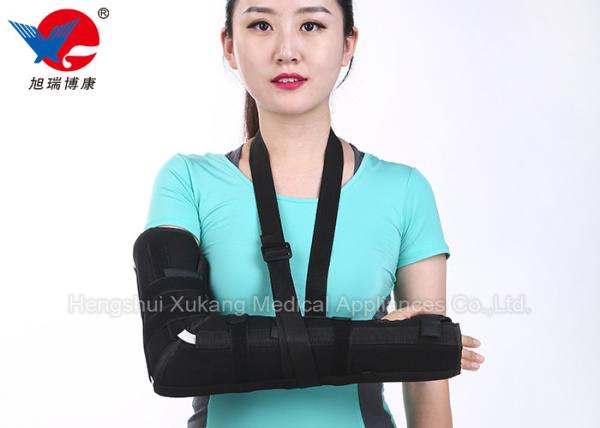 Good Ventilation Functional Forearm Brace One Touch Adjustment With Telescopic Length