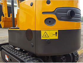 Micro Hydraulic Crawler Excavator For Small Works Low Oil Consumption