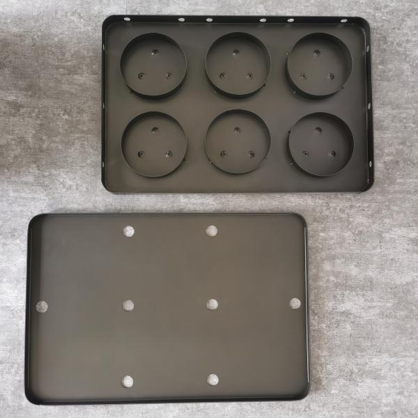 PTFE  6 Links Non Toxic Insulated Cake Pan Dishwasher Safe