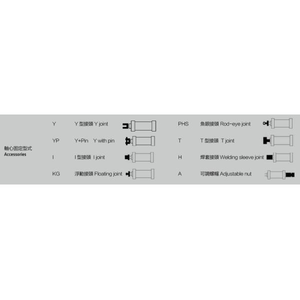 14Mpa Linear Push Pull Hydraulic Cylinder , 2 Inch Bore Hydraulic Cylinder