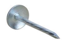 a caixa 25kg galvanizou pregos torcidos do telhado do guarda-chuva