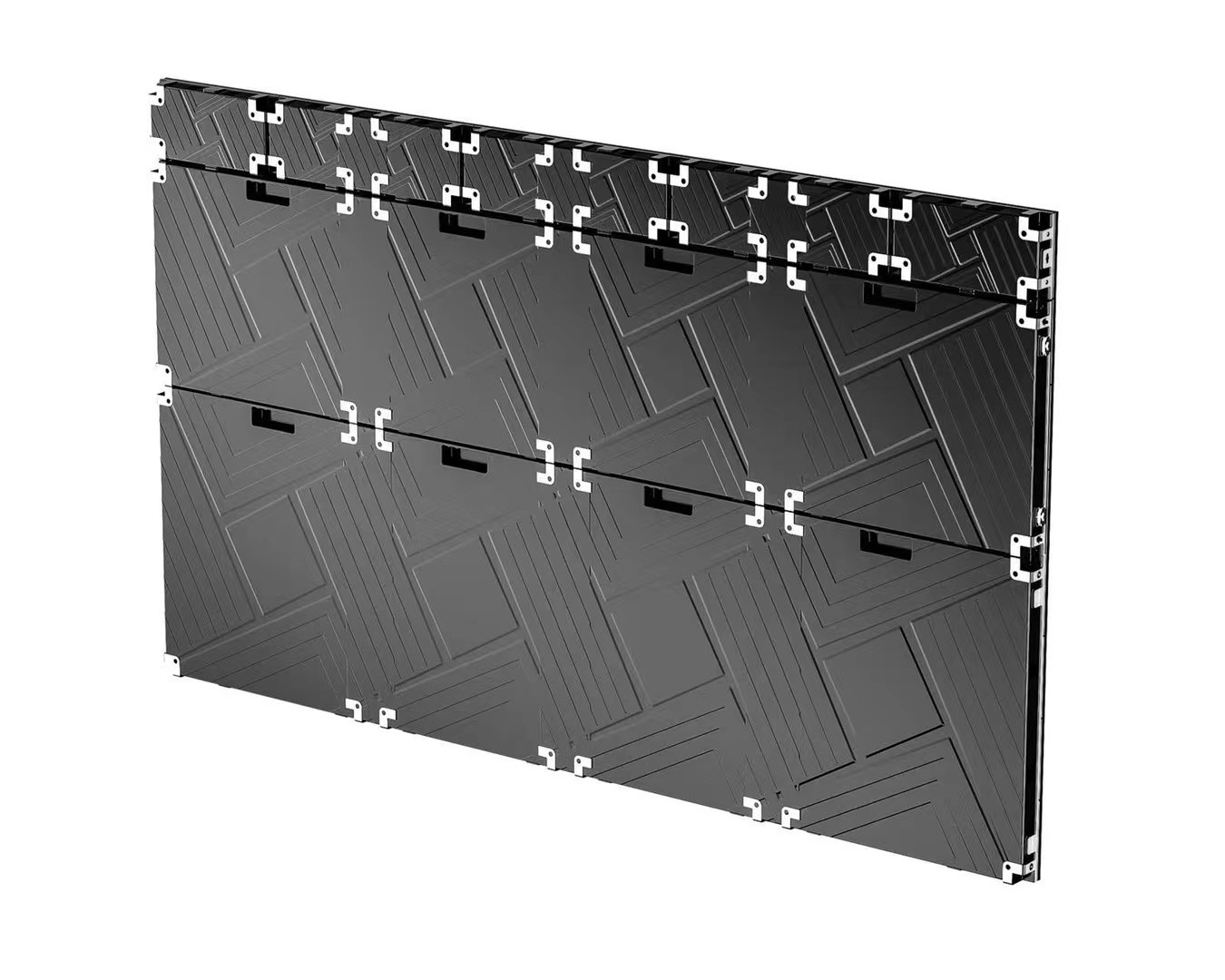 Indoor Wall Mounted LED Video Wall High Definition Ultra Thin