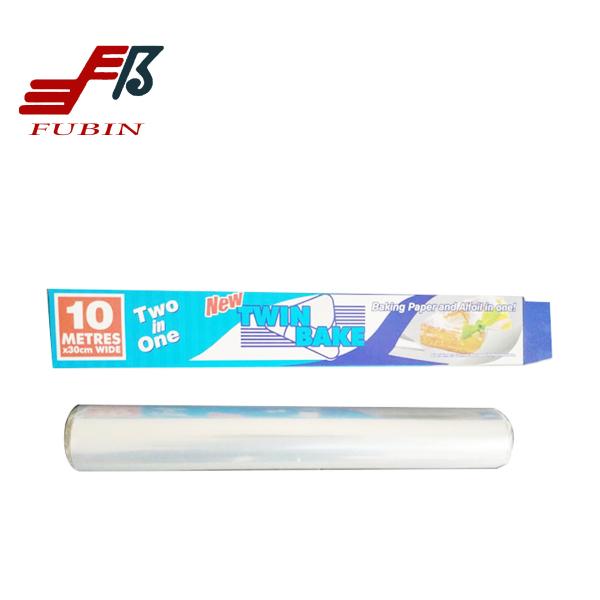30cm*10m Two In One Household Aluminum Foil Roll With Box