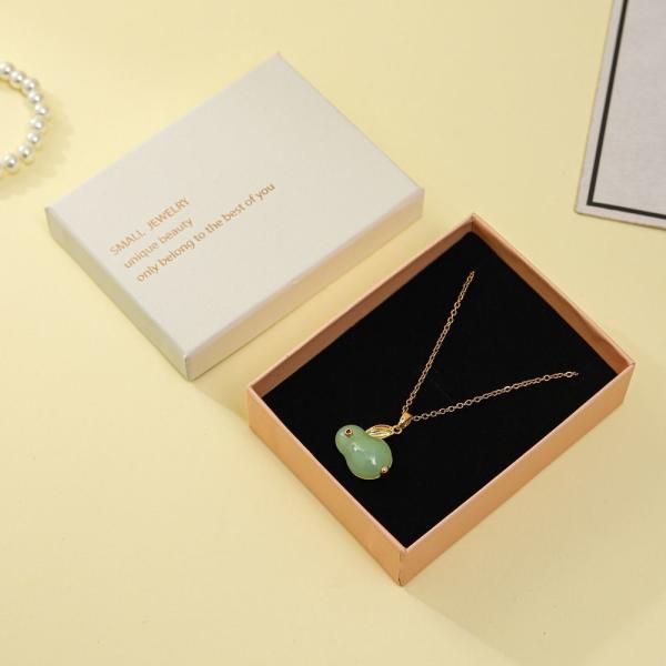 Black Luxury Foam Insert Jewelry Box Paper Packaging Cardboard Jewelry Gift Boxes