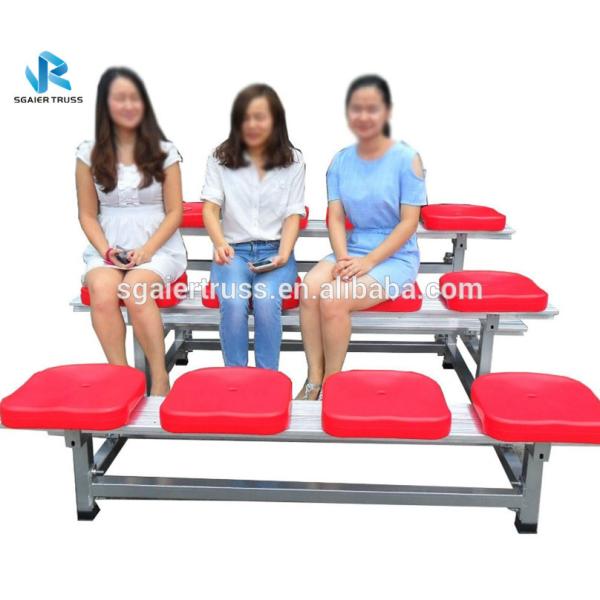 Stadium Sports Field Temporary Bleachers Grandstand Tribune Stands Outdoor Demountable Sport Courts Bleachers