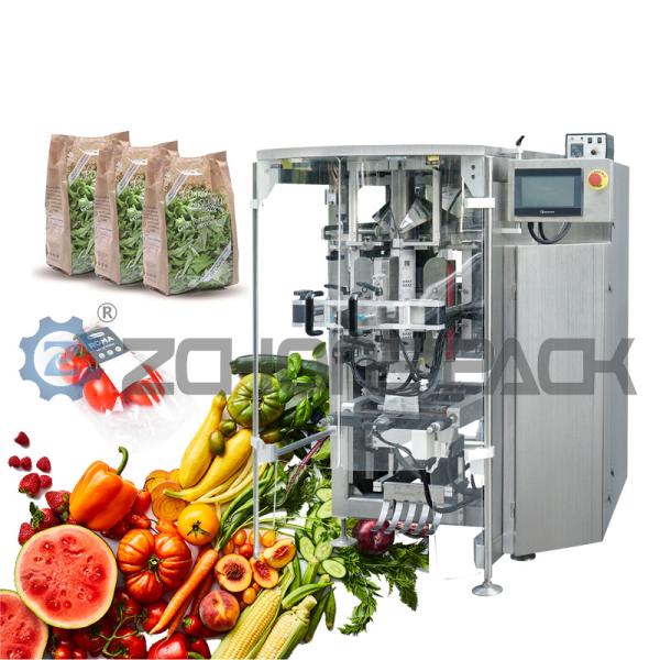 Batata vegetal vertical da máquina de empacotamento do saco do descanso do filme de rolo sobre o equipamento de empacotamento da parede