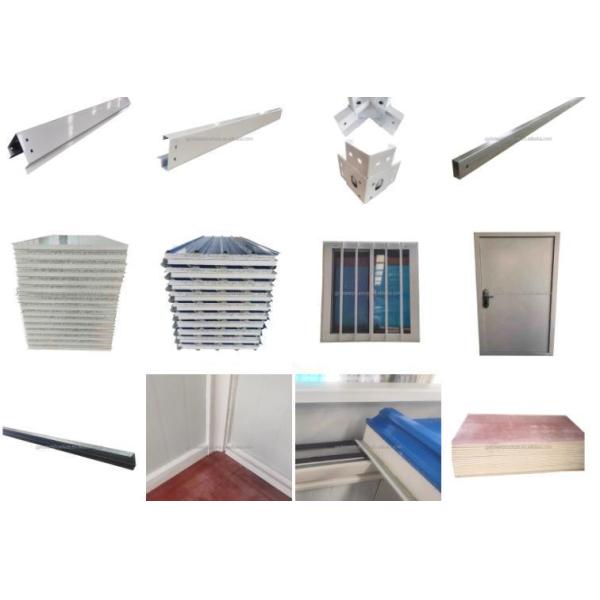 Strength Steel Prefabricated Tiny House Steel Structure Greenhouse Bolt Connection