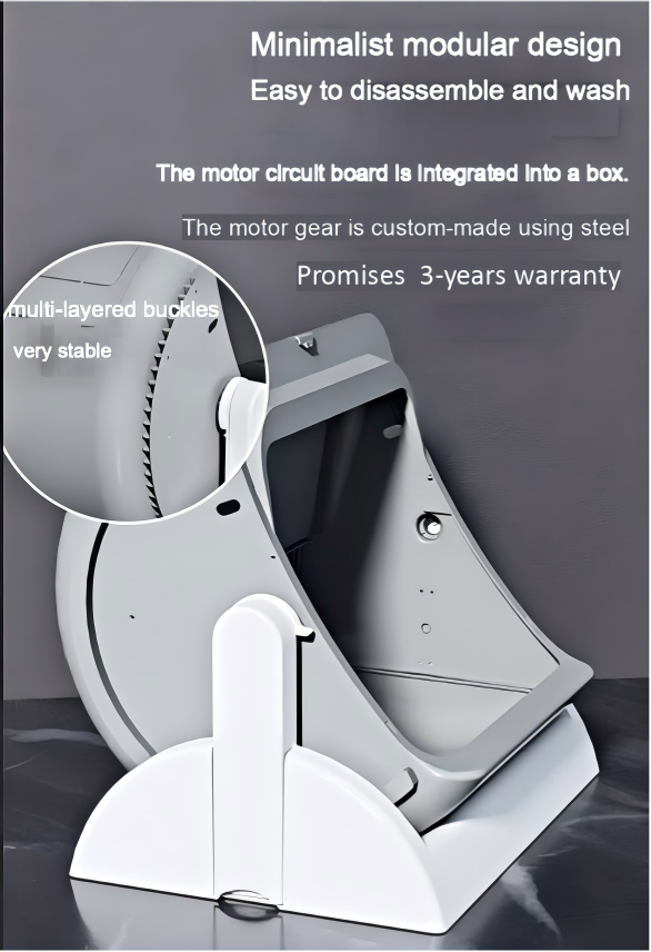 Minimalist Fully Automatic Smart Cat Litter Box