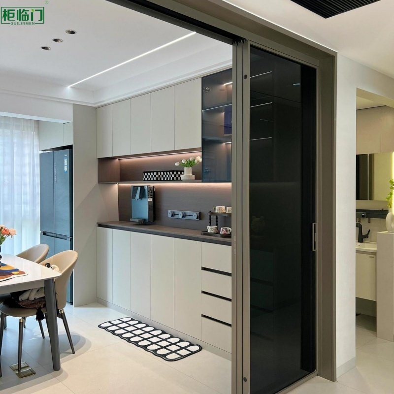 Lightweight Modern Aluminum Display Cabinet Easy To Clean Maintainance