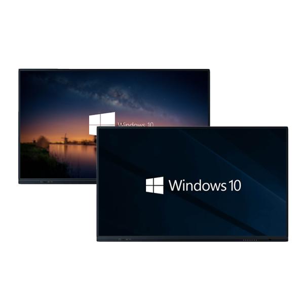 65 Inch Interactive Whiteboard with Built-in PC 10-Point Touch Screen