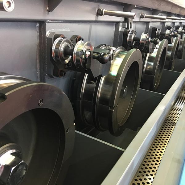 Double Wires Copper Wire Drawing Machine Sliding Heavy Duty With No Alternating Bending