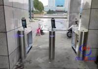 Reconocimiento de cara independiente de la seguridad del trípode de la puerta impermeable del torniquete para la biblioteca
