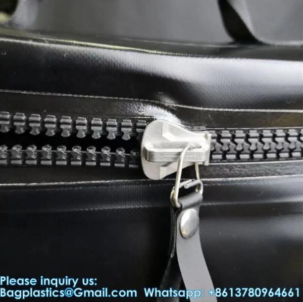Heavy Duty TPU Airtight Zipper IPX8 Waterproof For Cooler Bag, Vaccumed Bag, Isolation Capsule Drysuit Zipper