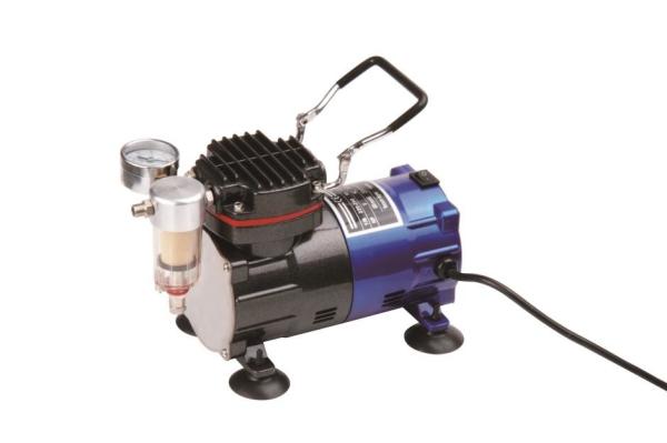 Small Mini Electric Vacuum Pump , Portable Air Compressor For Airbrush TC-88