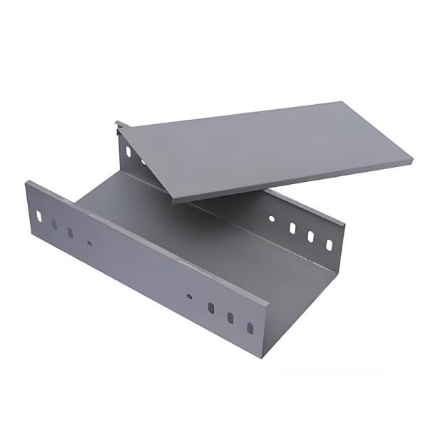 2 Inches Depth Galvanized Finish Metal Cable Tray For Commercial Buildings