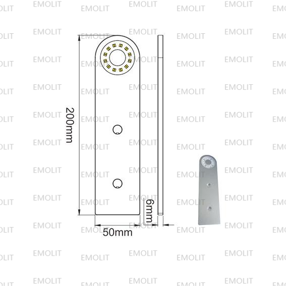 Super Slim Aluminium Housing CCT LED Furniture Cabinet Lamp CE Approval