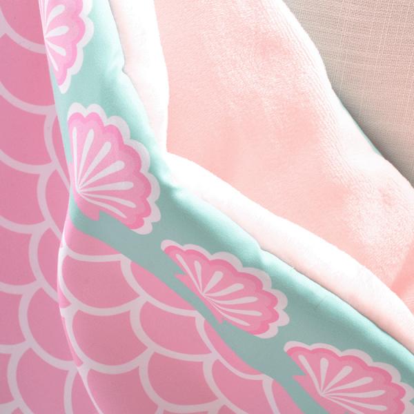 Cozy Comfortable Mermaid Tail Fleece Blanket Soft Animal Sleeping Bag Blanket