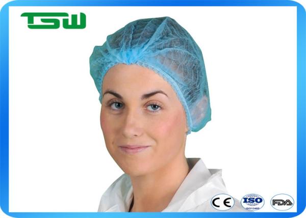 OEM 10gsm 15gsm Disposable Non Woven Surgical Cap