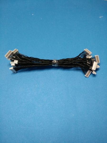 0.8mm Pitch IDC Housing Connector Wire Harness Cable Assembly Chemical Resistance
