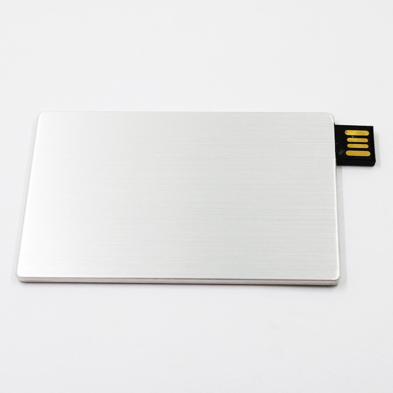 Ручки 16GB 32GB ROSH USB кредитной карточки металла 2,0 серебра одобрили
