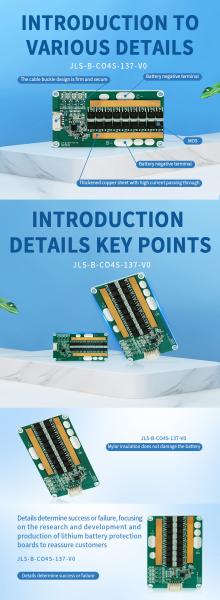 3.7v batterie BMS pour vélo électrique 20s 72v Li Ion 18650 BMS 25a - 60a avec équilibre