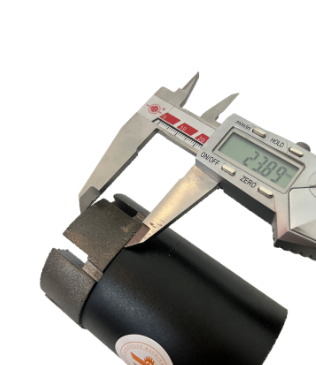 Henglong 58mm 50mm Diamond Core Drill Bit with 24mm Working Height for Hard Rock Coring in Geological Exploration