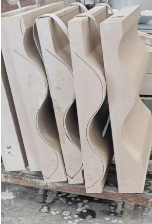 CNC Diamond Wire Saw Stone Cutting Machine For Profiling