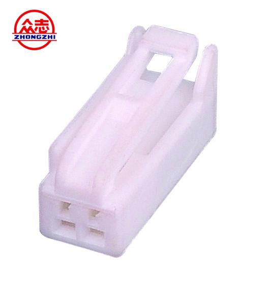 Two Pin Automotive Wire Connectors Car Electrical Connectors Female White