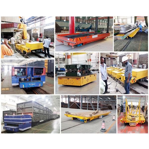 Тележка переноса рельса неограниченного расстояния стальная, тележка батареи исследования использующая энергию сверхмощная