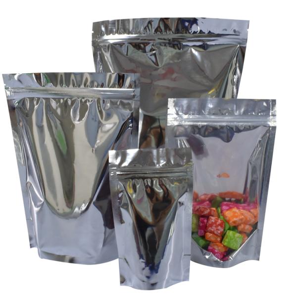 Heat Seal Aluminizing Transparent Mylar Smell Proof Bags