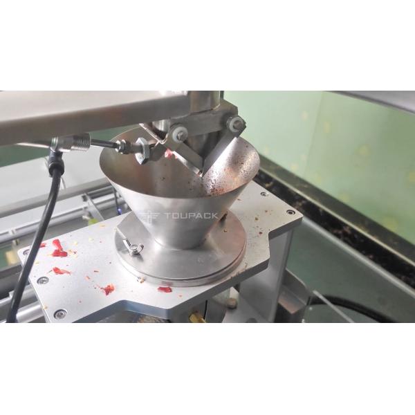 сухая сумка зерна машины упаковки красного перца 50g вертикальная с Weigher 120BPM Multihead