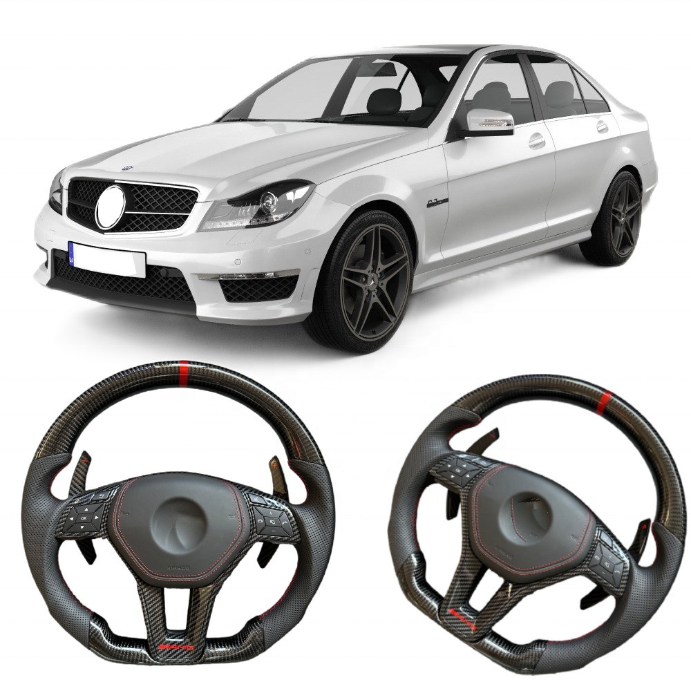 MERCEDES-BENZ BBDC W204 C63 W212 W218 W207 W172 SLK W217 GLK W205 Carbon Fiber Steering Wheel