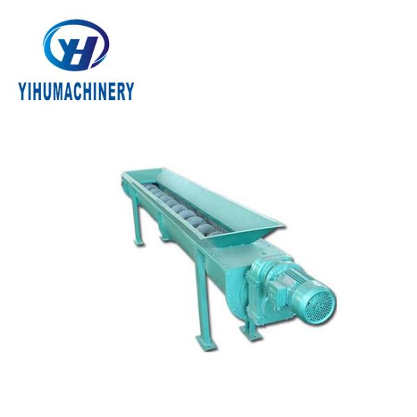 U type stainless steel double screw conveyor