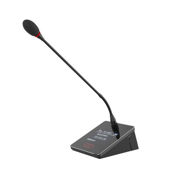 HUAIN Wireless Conference Microphone Equipment 2.4G Digital Conference Wireless Microphone with Chairperson Delegate Unit