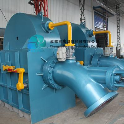 Unidades do estojo compacto do gerador de turbina da configuração 800kw Pelton da automatização