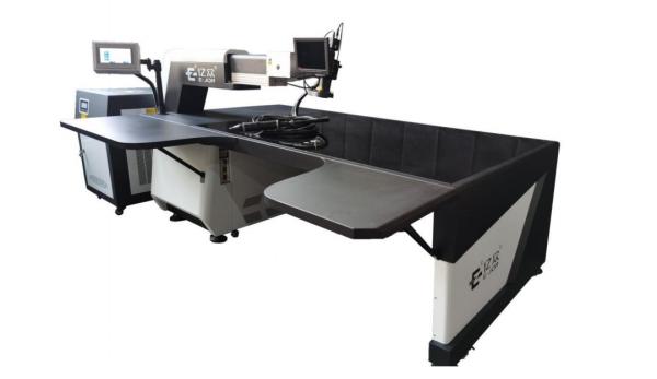 Soldadura de mesa de 500w com arma de mão Máquina de soldadura a laser de aço inoxidável