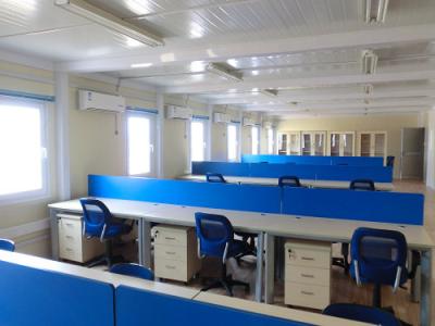 Casa padrão do recipiente do escritório móvel de Folable - abra o espaço articulado