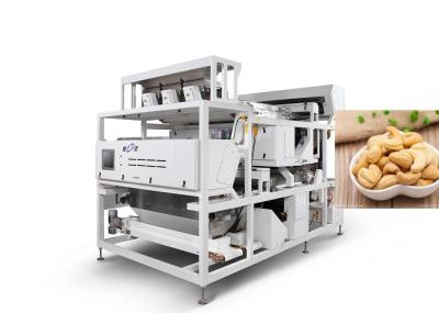 1600HZ Solenoid Valve Self Recovery Belt Color Sorter For Cashew Nuts