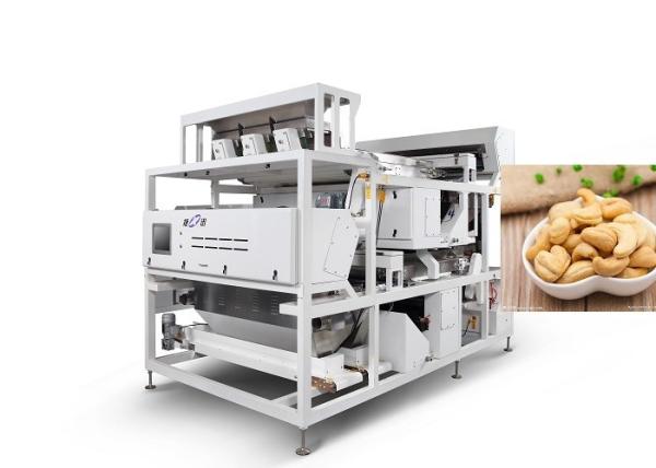 1600HZ Solenoid Valve Self Recovery Belt Color Sorter For Cashew Nuts